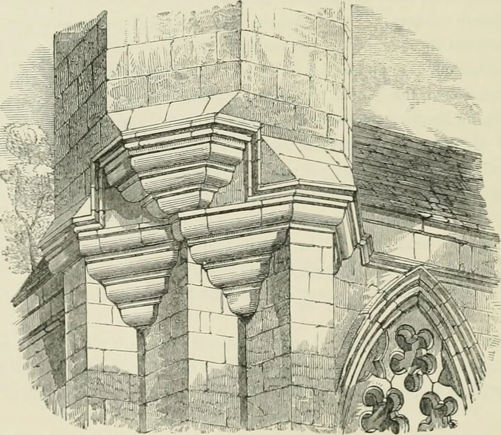 An illustration from The baronial and ecclesiastical antiquities of Scotland, 1852, leaf 203