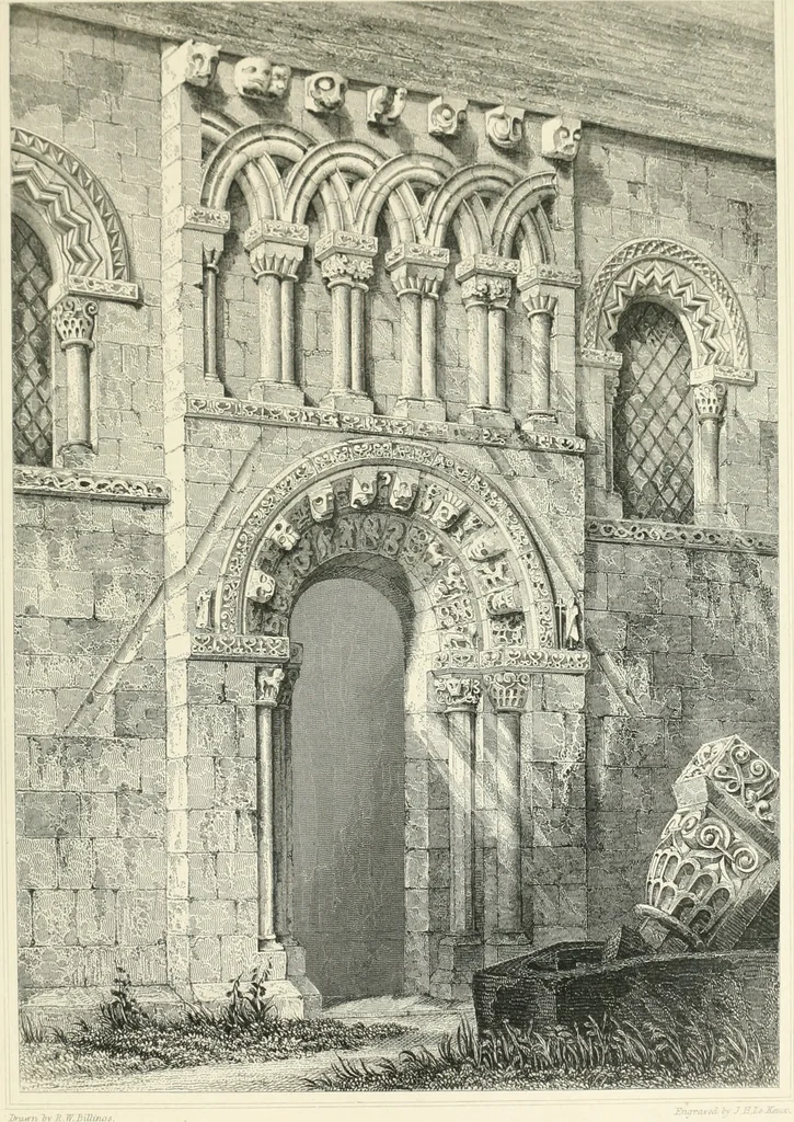 An illustration from The baronial and ecclesiastical antiquities of Scotland, 1852, leaf 210