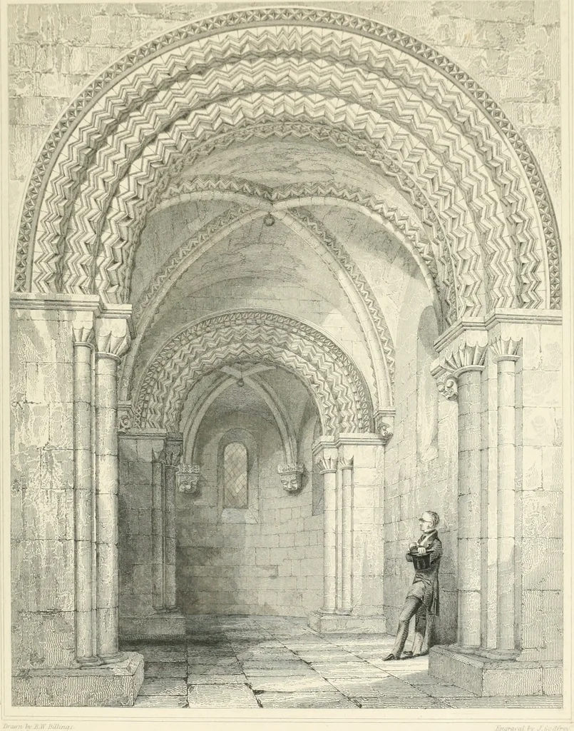 An illustration from The baronial and ecclesiastical antiquities of Scotland, 1852, leaf 212