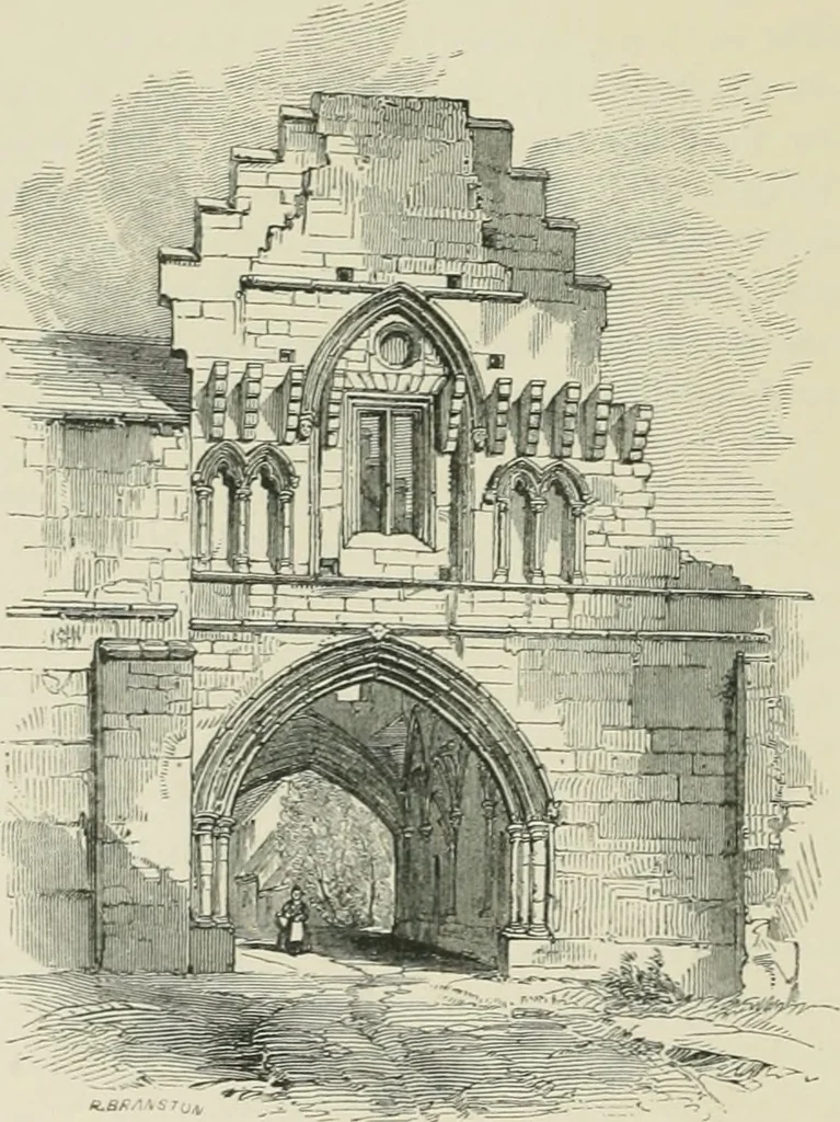 An illustration from The baronial and ecclesiastical antiquities of Scotland, 1852, leaf 25