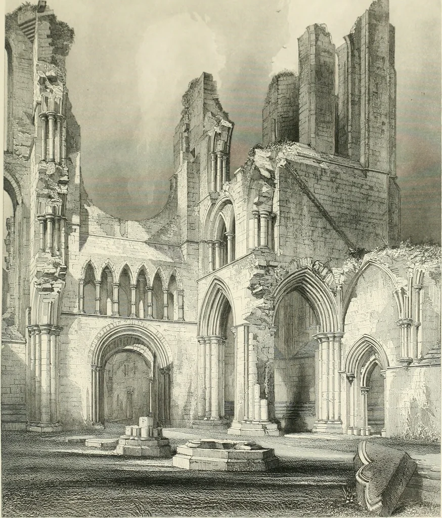 An illustration from The baronial and ecclesiastical antiquities of Scotland, 1852, leaf 28