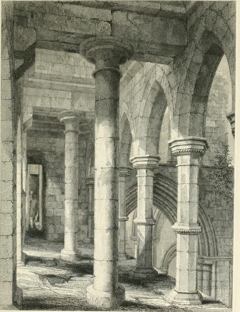 An illustration from The baronial and ecclesiastical antiquities of Scotland, 1852, leaf 30