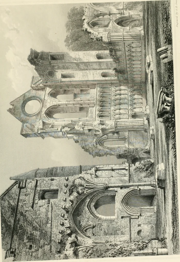 An illustration from The baronial and ecclesiastical antiquities of Scotland, 1852, leaf 32