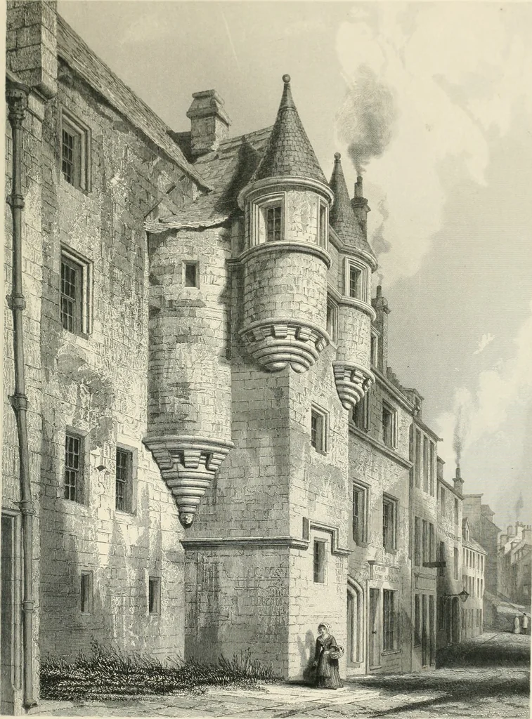 An illustration from The baronial and ecclesiastical antiquities of Scotland, 1852, leaf 36