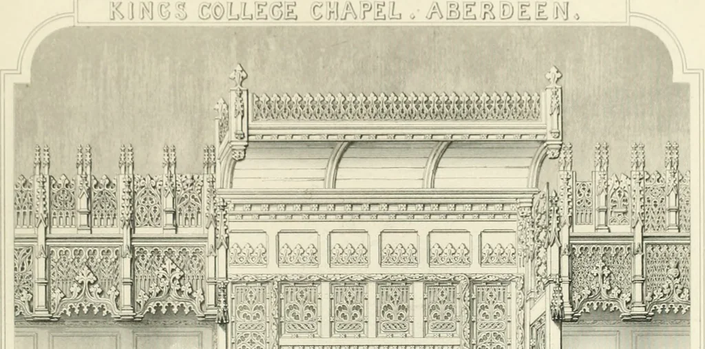 An illustration from The baronial and ecclesiastical antiquities of Scotland, 1852, leaf 44