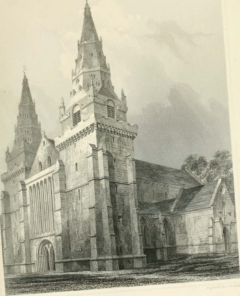 An illustration from The baronial and ecclesiastical antiquities of Scotland, 1852, leaf 51