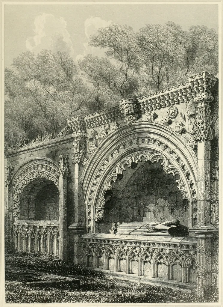 An illustration from The baronial and ecclesiastical antiquities of Scotland, 1852, leaf 55