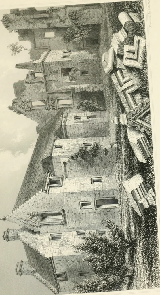 An illustration from The baronial and ecclesiastical antiquities of Scotland, 1852, leaf 60