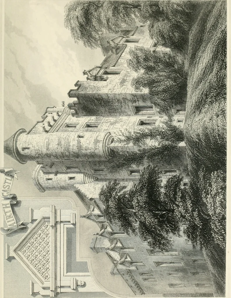 An illustration from The baronial and ecclesiastical antiquities of Scotland, 1852, leaf 62