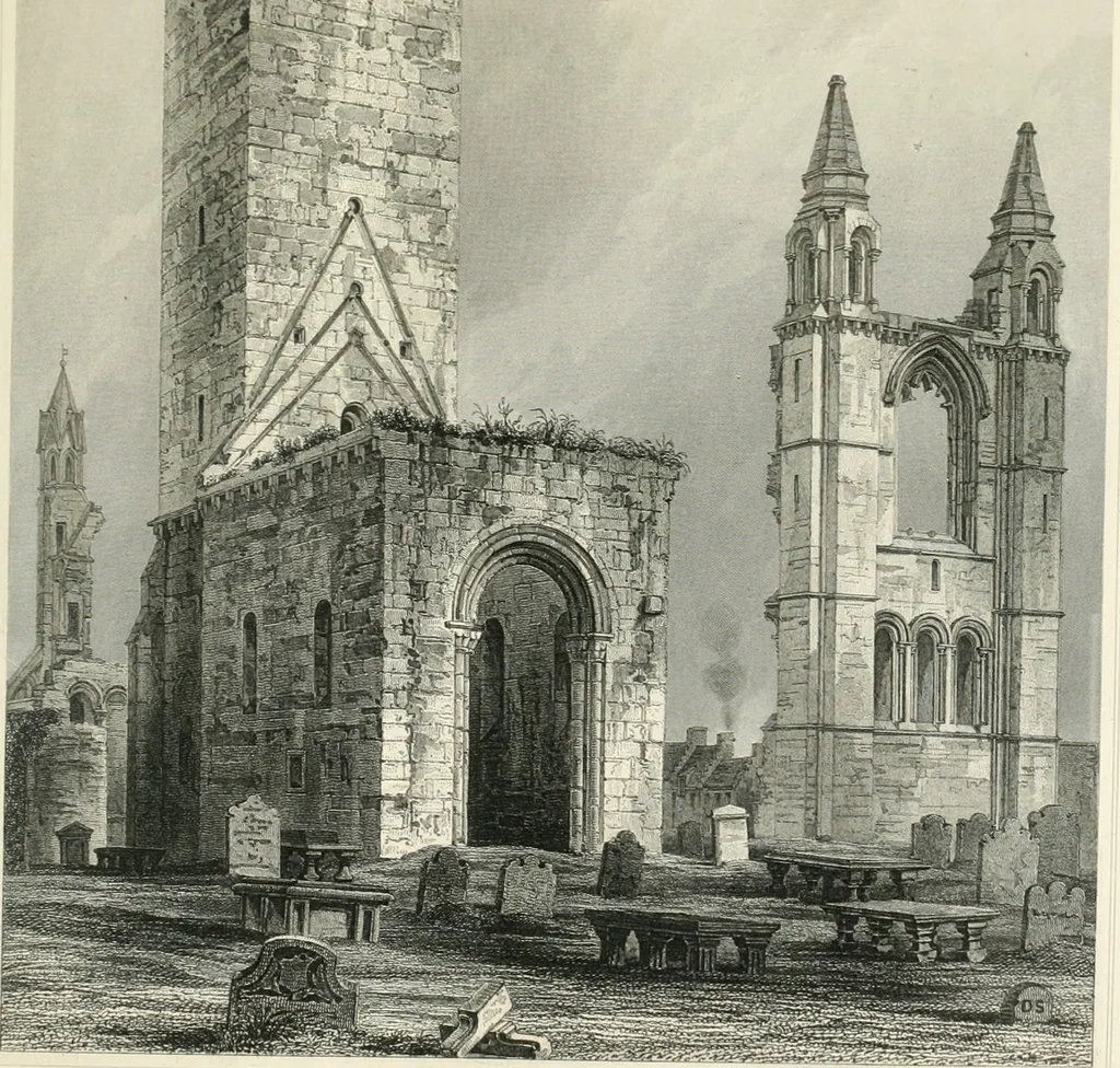 An illustration from The baronial and ecclesiastical antiquities of Scotland, 1852, leaf 72
