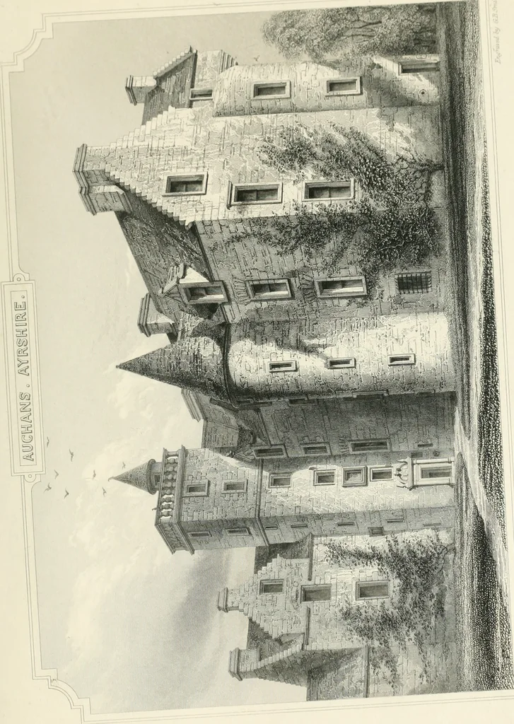 An illustration from The baronial and ecclesiastical antiquities of Scotland, 1852, leaf 80
