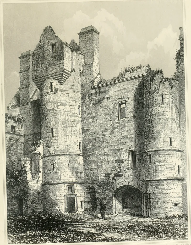 An illustration from The baronial and ecclesiastical antiquities of Scotland, 1852, leaf 84
