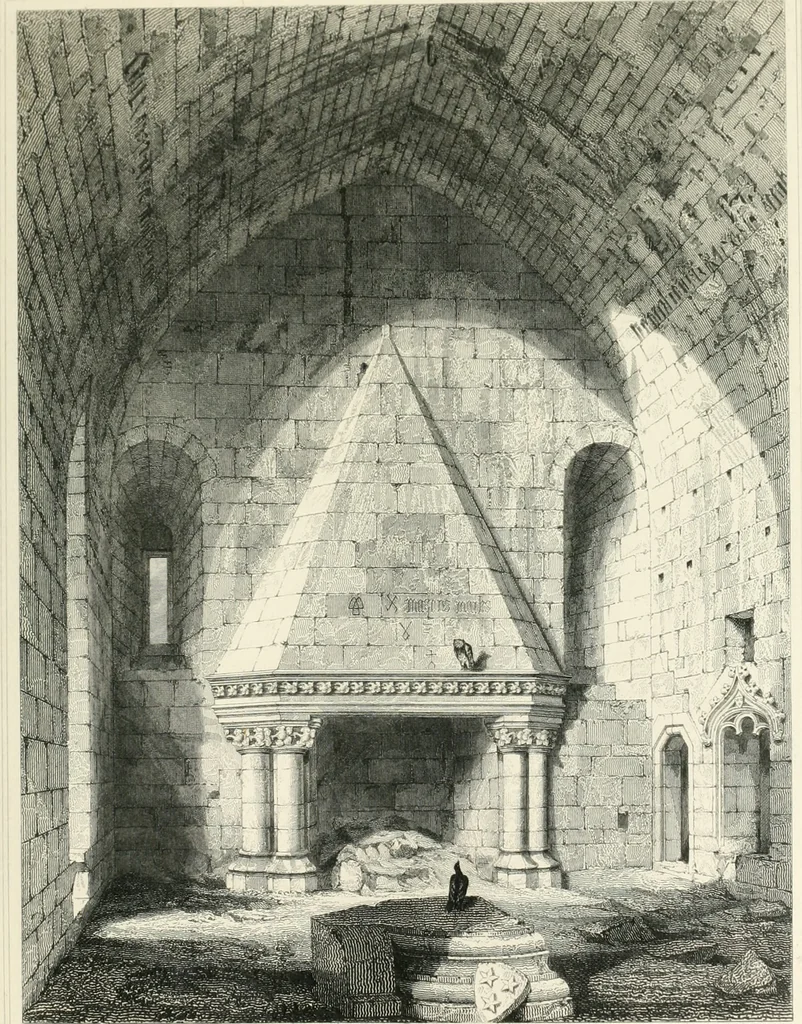 An illustration from The baronial and ecclesiastical antiquities of Scotland, 1852, leaf 90