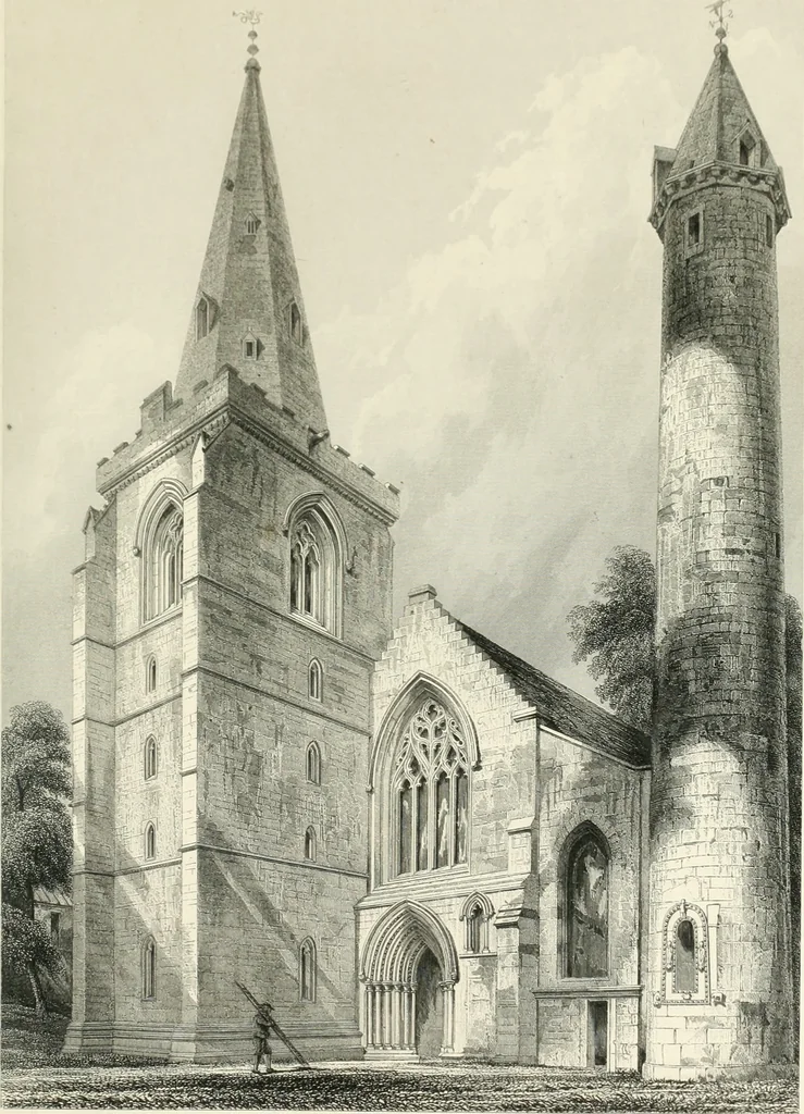 An illustration from The baronial and ecclesiastical antiquities of Scotland, 1852, leaf 96