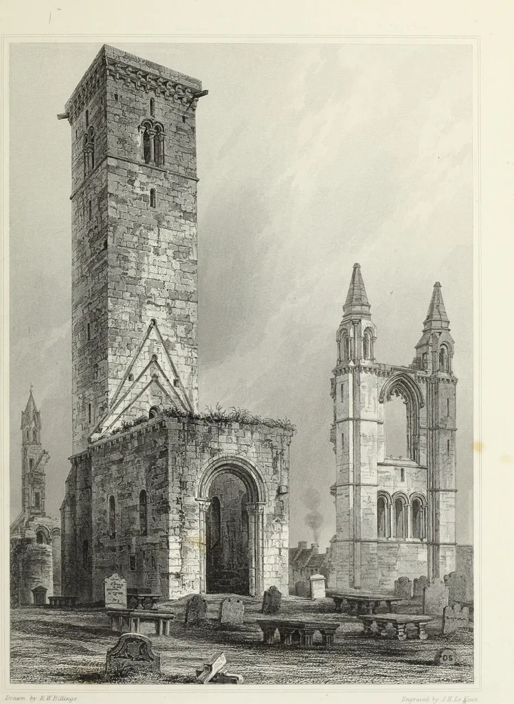 An illustration from The baronial and ecclesiastical antiquities of Scotland, 1852, leaf 100