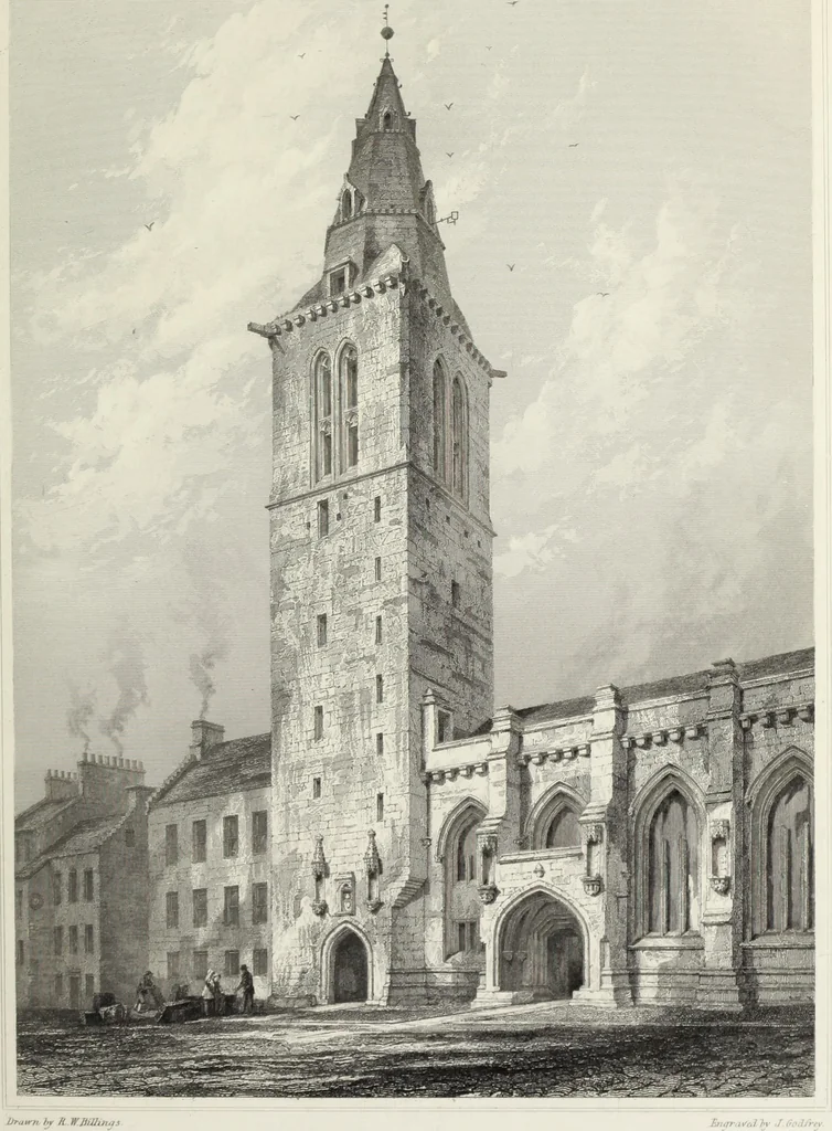 An illustration from The baronial and ecclesiastical antiquities of Scotland, 1852, leaf 106