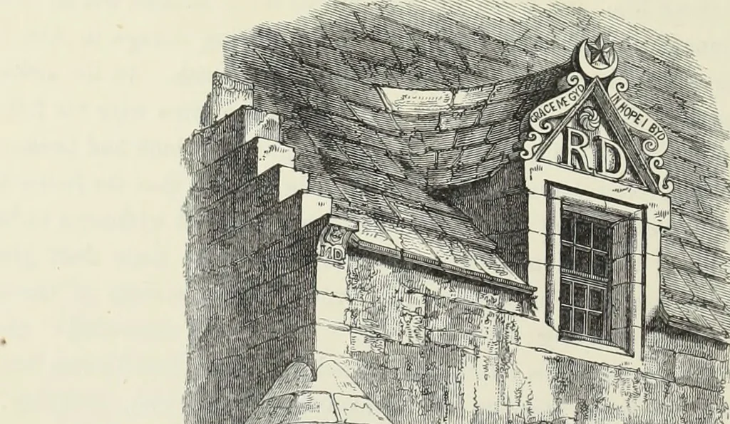 An illustration from The baronial and ecclesiastical antiquities of Scotland, 1852, leaf 117