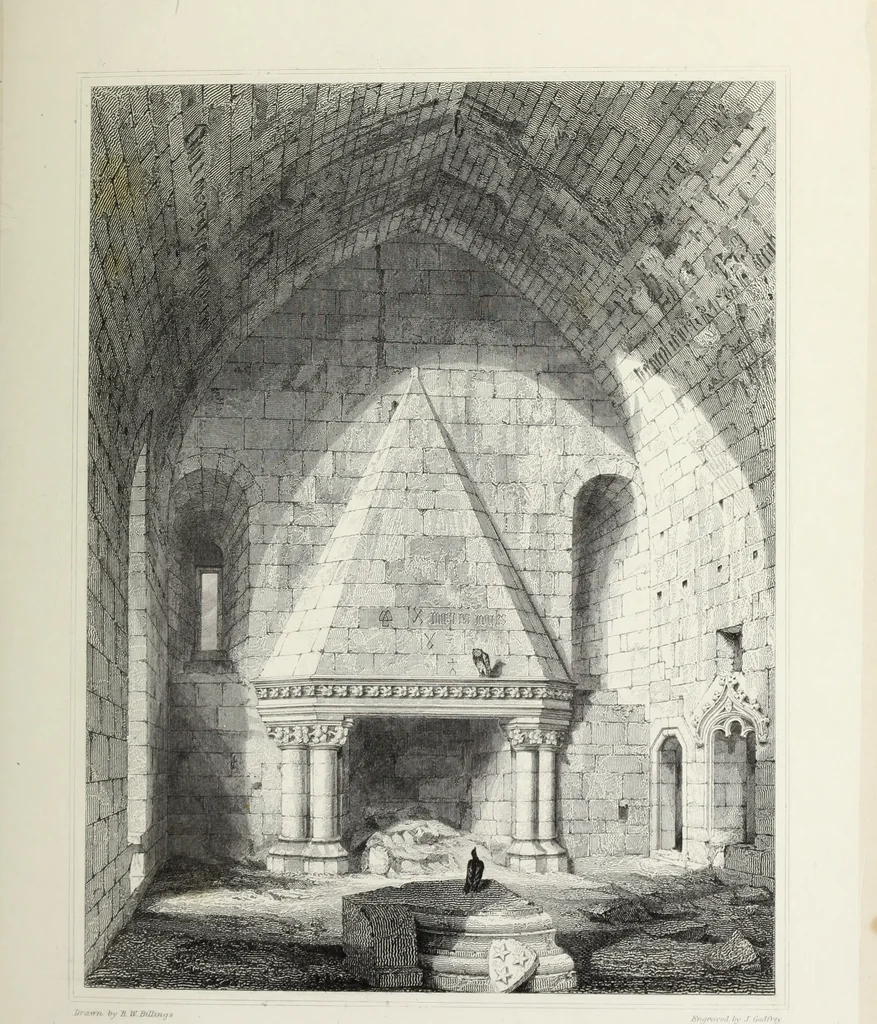An illustration from The baronial and ecclesiastical antiquities of Scotland, 1852, leaf 134