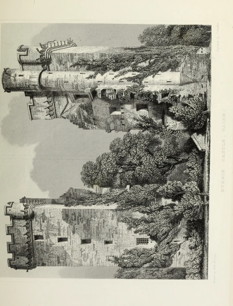 An illustration from The baronial and ecclesiastical antiquities of Scotland, 1852, leaf 148