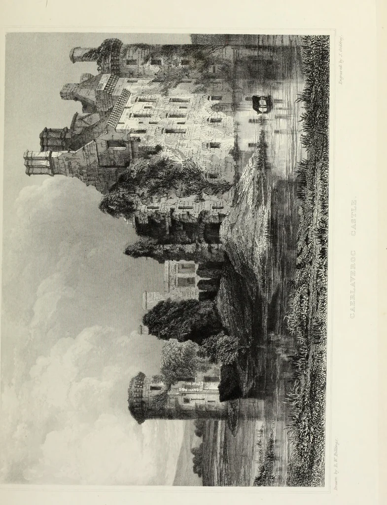 An illustration from The baronial and ecclesiastical antiquities of Scotland, 1852, leaf 156