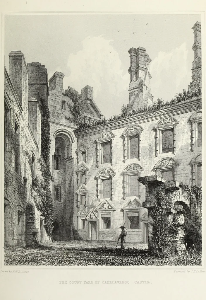 An illustration from The baronial and ecclesiastical antiquities of Scotland, 1852, leaf 164