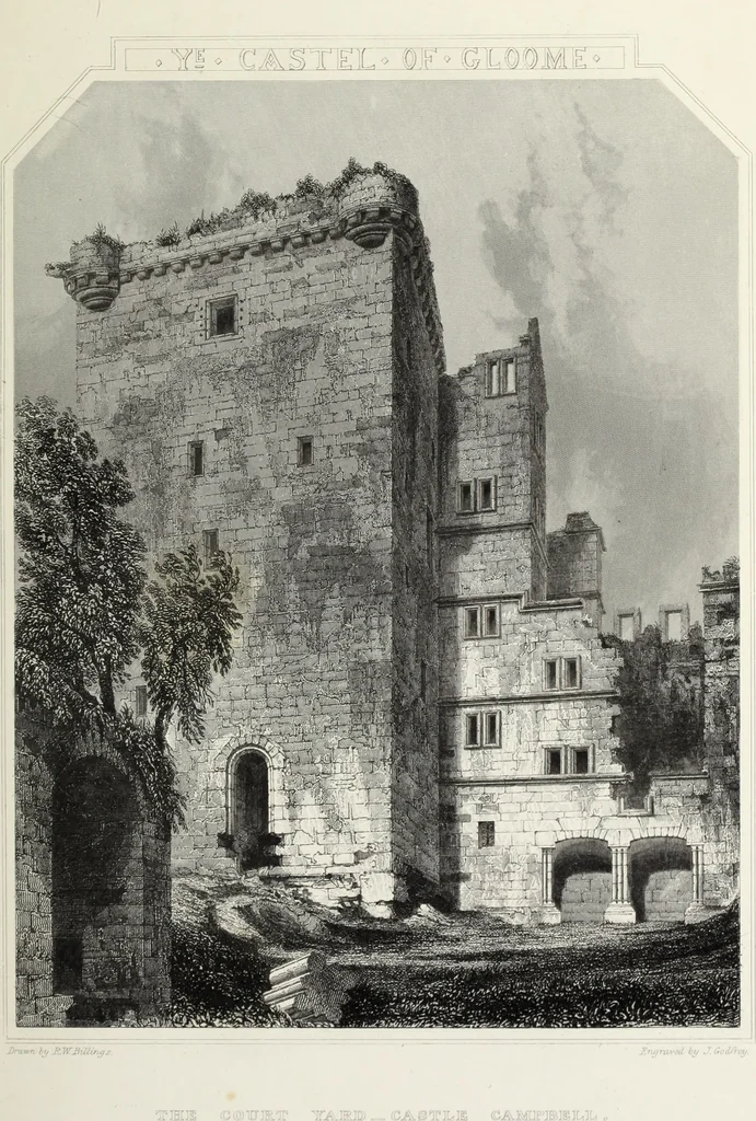 An illustration from The baronial and ecclesiastical antiquities of Scotland, 1852, leaf 180