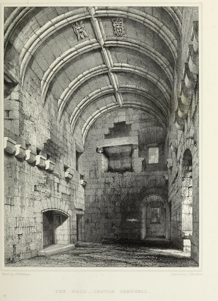 An illustration from The baronial and ecclesiastical antiquities of Scotland, 1852, leaf 184