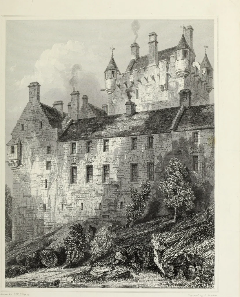 An illustration from The baronial and ecclesiastical antiquities of Scotland, 1852, leaf 194