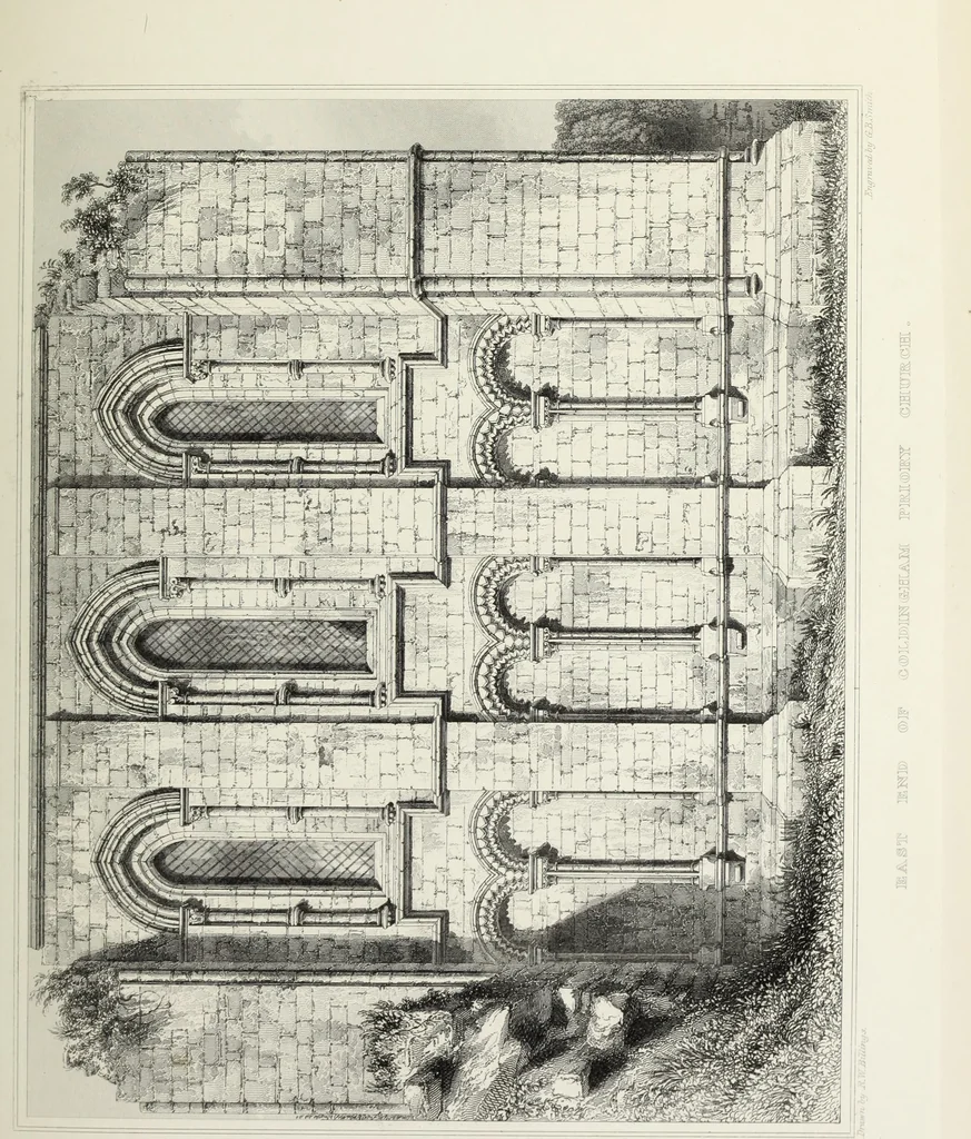 An illustration from The baronial and ecclesiastical antiquities of Scotland, 1852, leaf 206