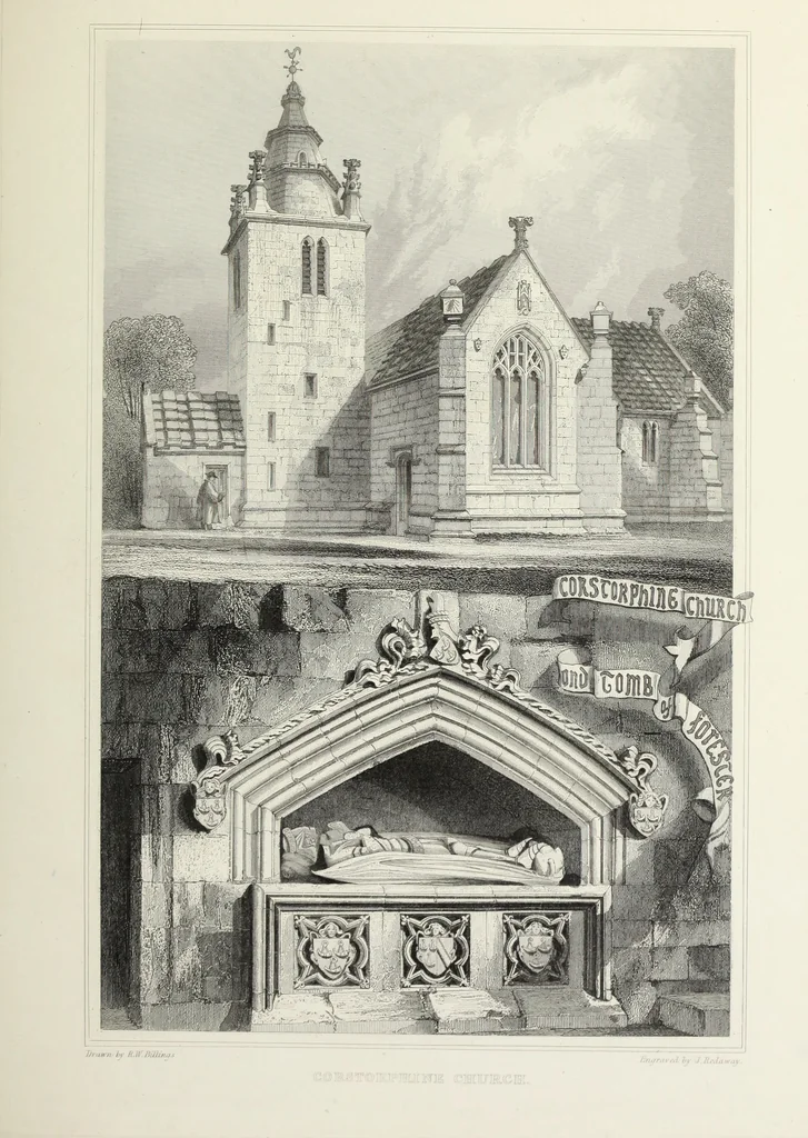 An illustration from The baronial and ecclesiastical antiquities of Scotland, 1852, leaf 216