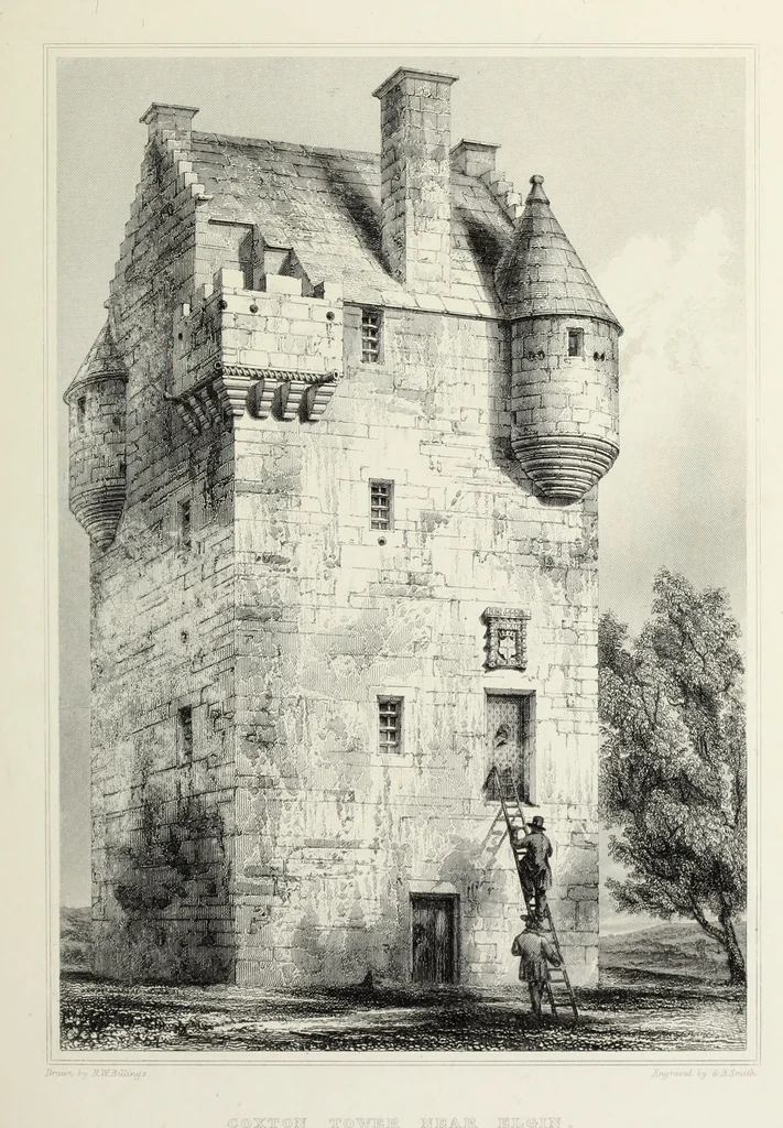 An illustration from The baronial and ecclesiastical antiquities of Scotland, 1852, leaf 222