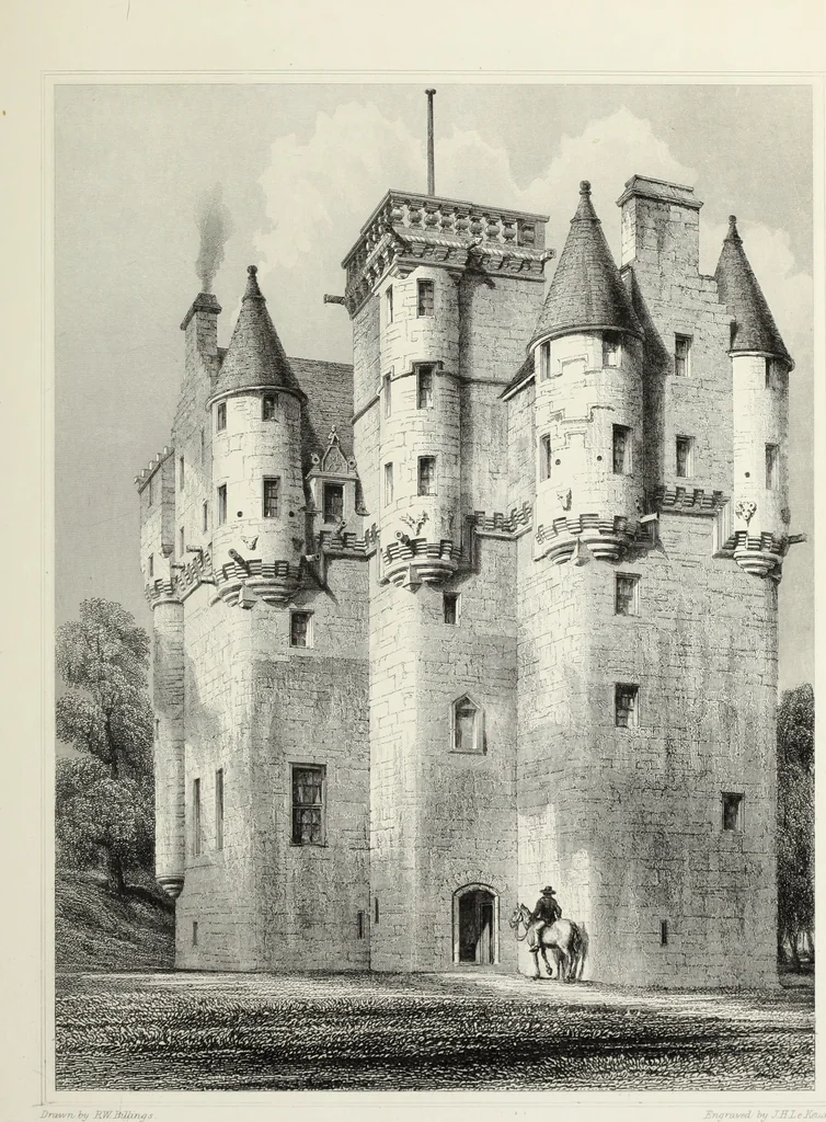An illustration from The baronial and ecclesiastical antiquities of Scotland, 1852, leaf 232