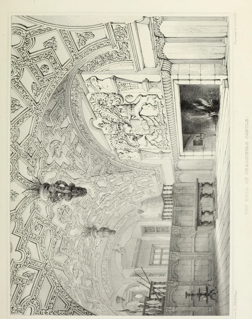 An illustration from The baronial and ecclesiastical antiquities of Scotland, 1852, leaf 236