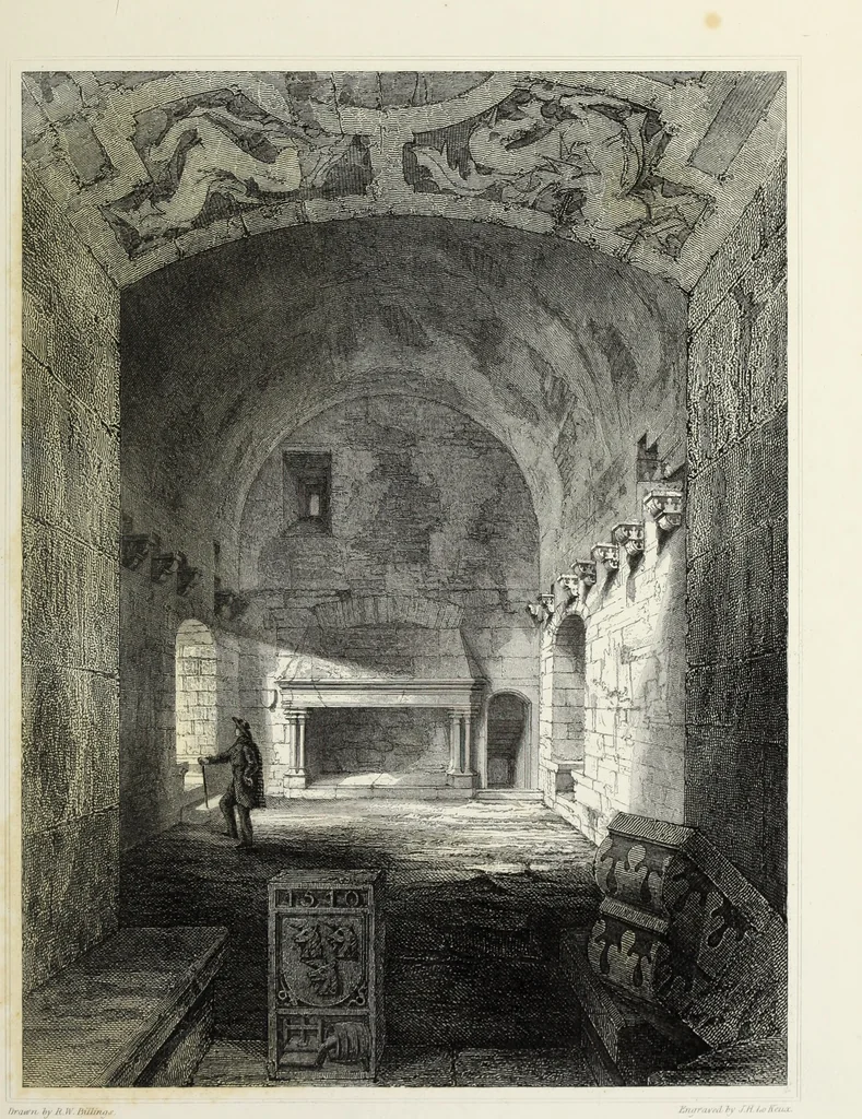 An illustration from The baronial and ecclesiastical antiquities of Scotland, 1852, leaf 252