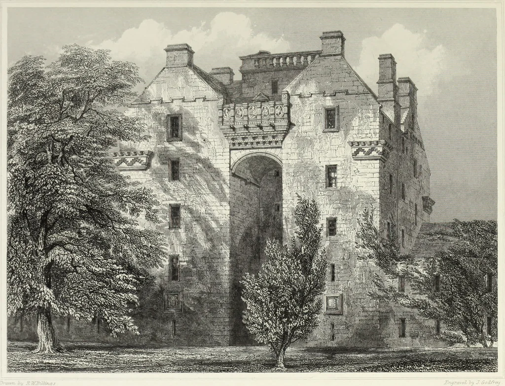 An illustration from The baronial and ecclesiastical antiquities of Scotland, 1852, leaf 258