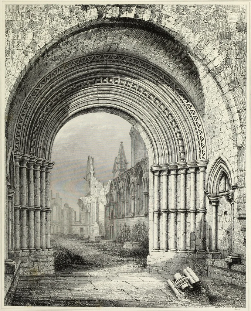 An illustration from The baronial and ecclesiastical antiquities of Scotland, 1852, leaf 26