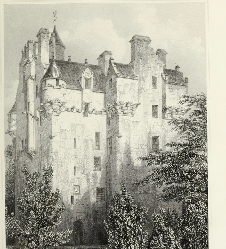 An illustration from The baronial and ecclesiastical antiquities of Scotland, 1852, leaf 268