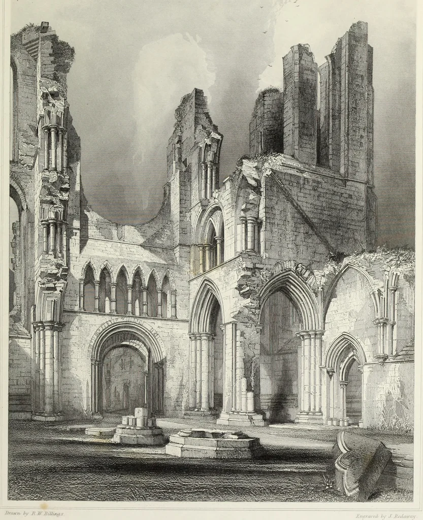 An illustration from The baronial and ecclesiastical antiquities of Scotland, 1852, leaf 30