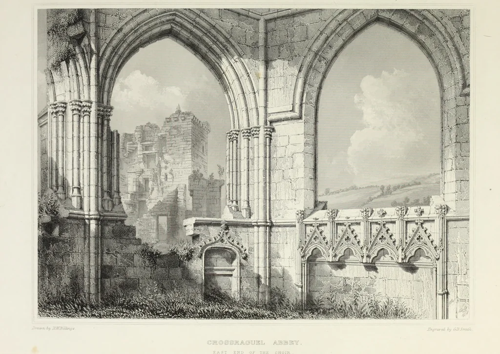 An illustration from The baronial and ecclesiastical antiquities of Scotland, 1852, leaf 302