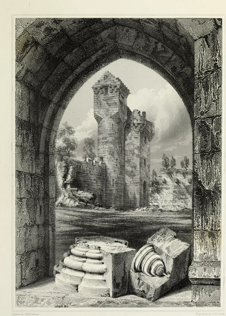 An illustration from The baronial and ecclesiastical antiquities of Scotland, 1852, leaf 310