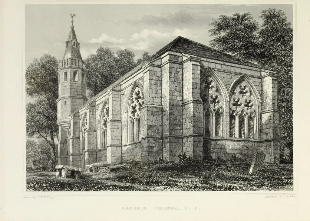 An illustration from The baronial and ecclesiastical antiquities of Scotland, 1852, leaf 316