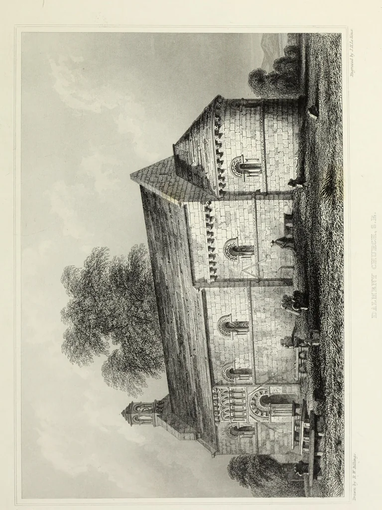 An illustration from The baronial and ecclesiastical antiquities of Scotland, 1852, leaf 322
