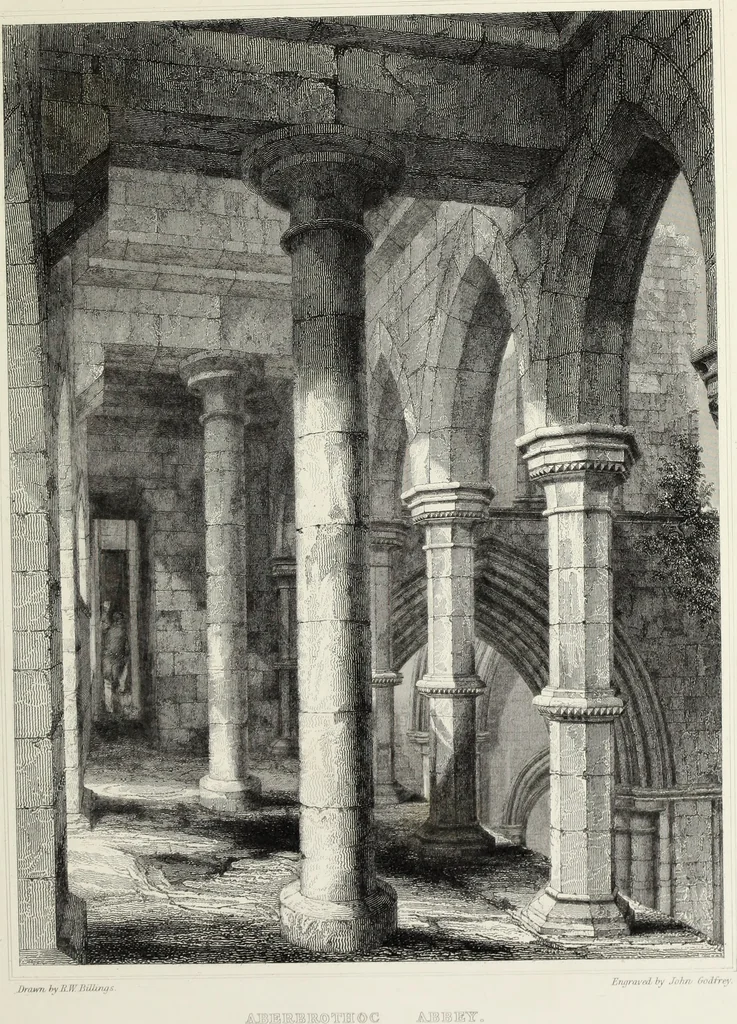 An illustration from The baronial and ecclesiastical antiquities of Scotland, 1852, leaf 34