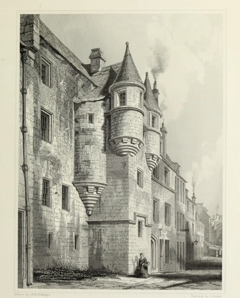 An illustration from The baronial and ecclesiastical antiquities of Scotland, 1852, leaf 44
