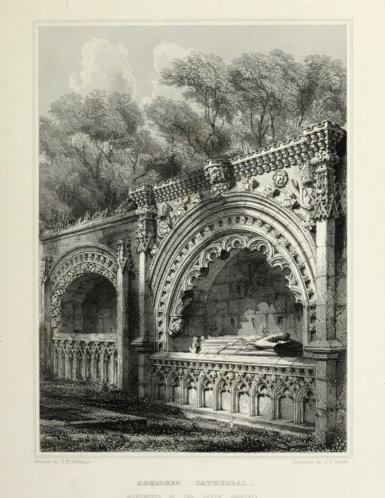 An illustration from The baronial and ecclesiastical antiquities of Scotland, 1852, leaf 72