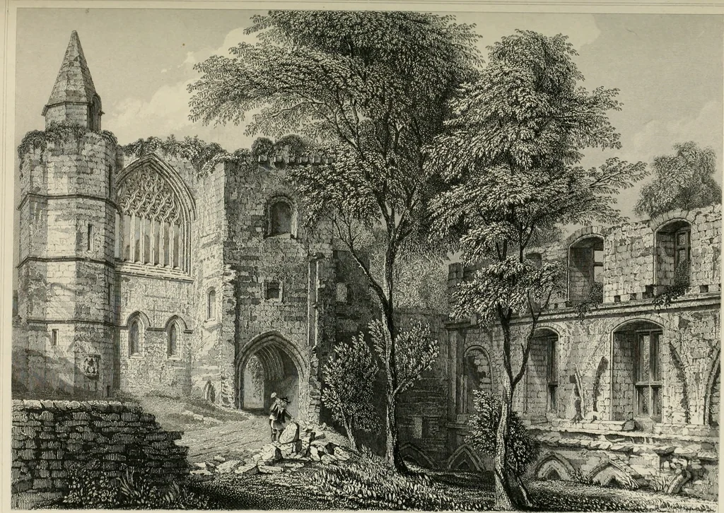 An illustration from The baronial and ecclesiastical antiquities of Scotland, 1852, leaf 106