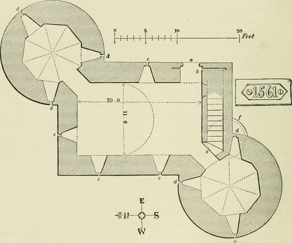 An illustration from The baronial and ecclesiastical antiquities of Scotland, 1852, leaf 11