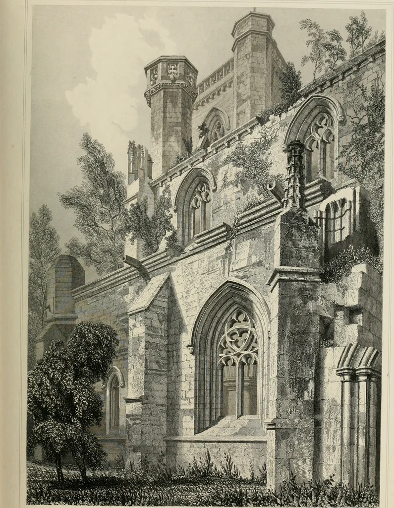An illustration from The baronial and ecclesiastical antiquities of Scotland, 1852, leaf 122