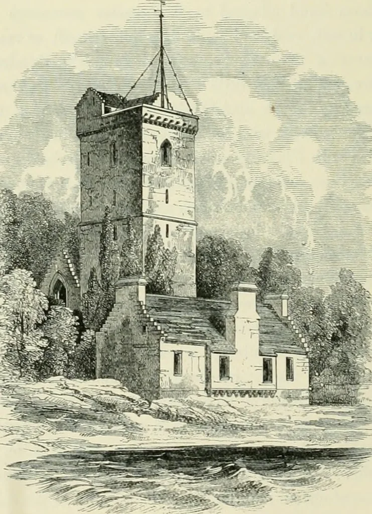 An illustration from The baronial and ecclesiastical antiquities of Scotland, 1852, leaf 129