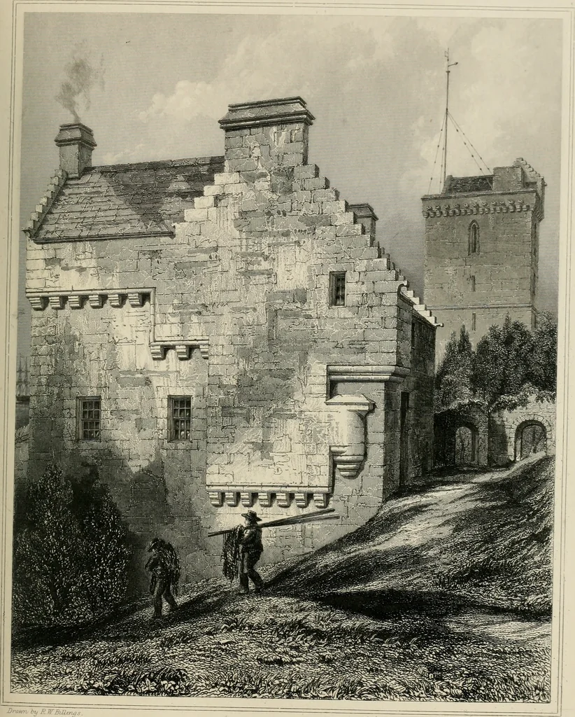 An illustration from The baronial and ecclesiastical antiquities of Scotland, 1852, leaf 132